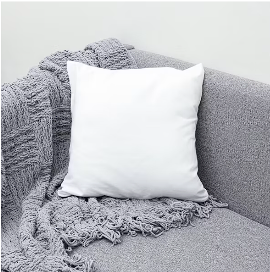 Decorative pillow on a sofa